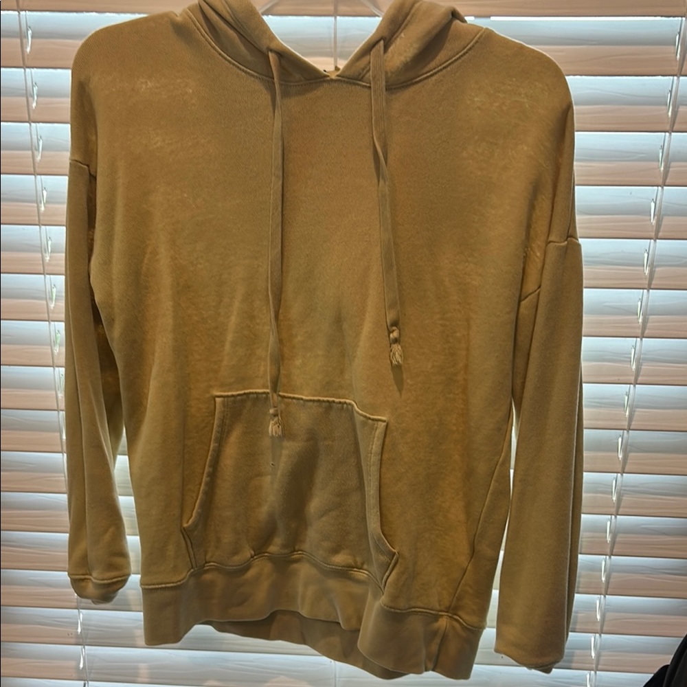 Women’s Tan Hoodie Sweater